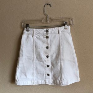 H&M Button up Denim Skirt